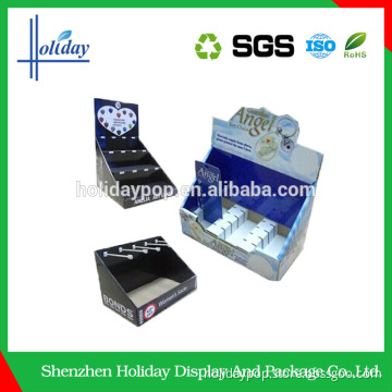 Assemble easily Large capacity paperboard counter display